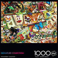 Collection de signature: collectionneur de papillons