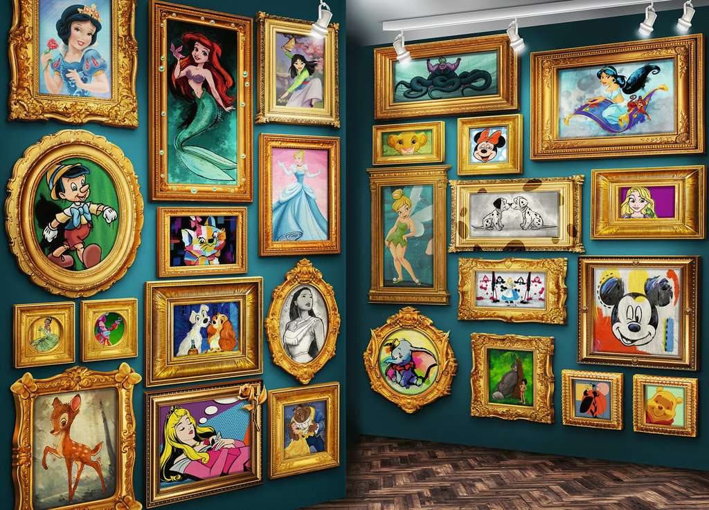 DMG Ravensburger Disney Museum (9000pcs) (boîte endommagée)