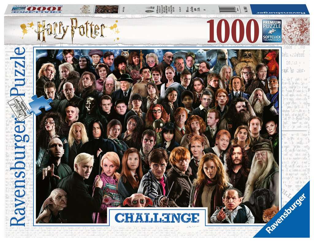 PFG Ravensburger Harry Potter Challenge (1000pcs) (Usage/Used - PUZZLES FOR GOOD)