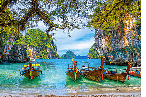 Belle baie en Thaïlande (1500pcs)