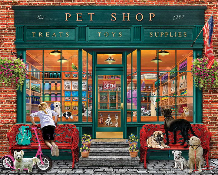 PFG Local Pet Shop, Chris Dobrowolski (500pcs) (Usage/Used - PUZZLES FOR GOOD)