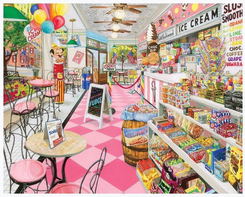 PFG Ice Cream Parlor, Joelle McIntyre (Usage/Used - PUZZLES FOR GOOD)