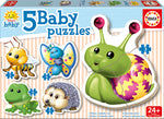 5 Baby Puzzles - Forest Animals