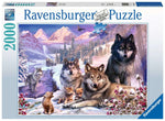 PFG Ravensburger Wolves in the Snow (2000pcs) (utilisation / utilisée - puzzles pour de bon)