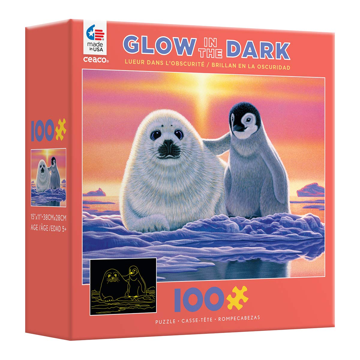 Glow In The Dark - Friends Around The World (100pcs)