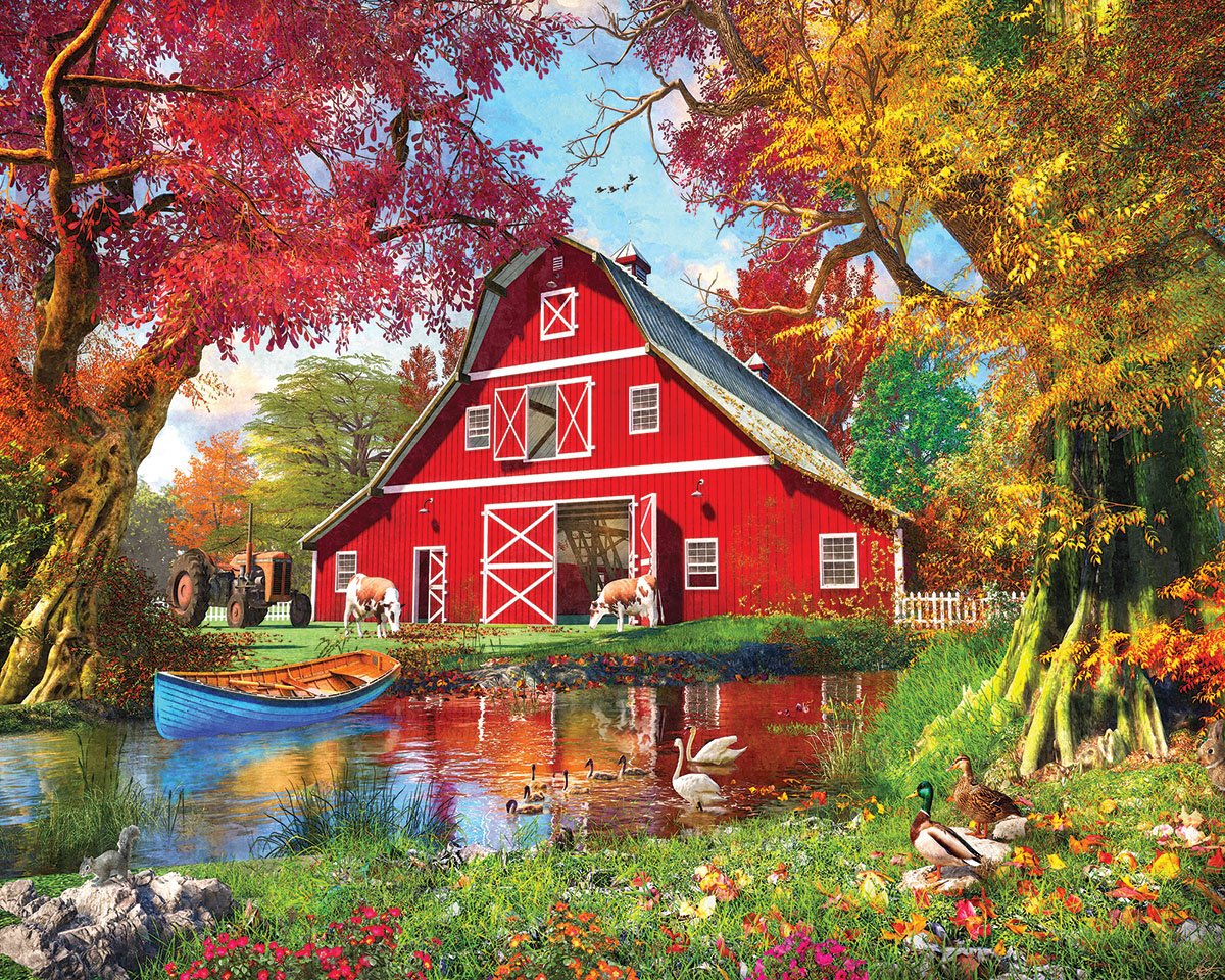 PFG Sunny Barn, Dominic Davidson (Usage/Used - PUZZLES FOR GOOD)