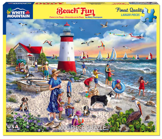 Beach Fun, Mary Thompson (1000pcs)