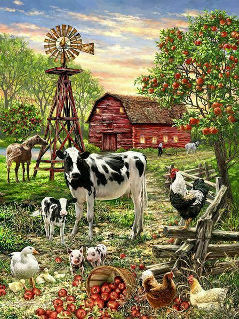 Barnyard Animals, Dona Gelsinger (500pcs)