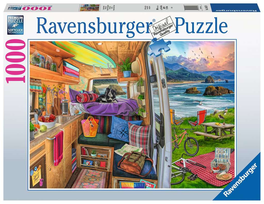Vues de gréements de Ravensburger (1000pcs)
