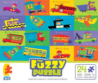 Vehicles - Fuzzy Puzzle