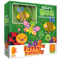 Build a Bug 3D Fuzzy Puzzle & Playset