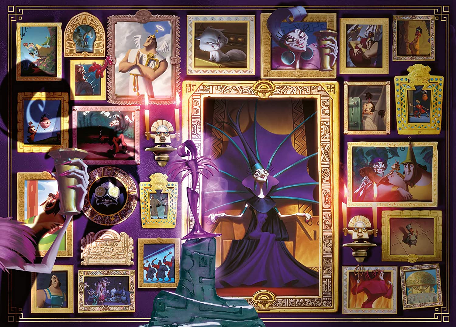 PFG Ravensburger Disney Villainous : Yzma (1000 pièces) (Utilisé - PUZZLES FOR GOOD)