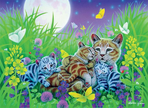 Furry Friends - Family Cat