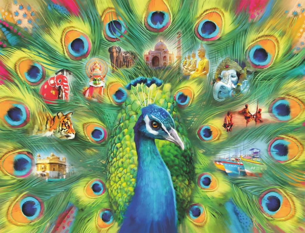 PFG Ravensburger Le Pays du Paon (2000 pièces) (Utilisation - PUZZLES FOR GOOD)