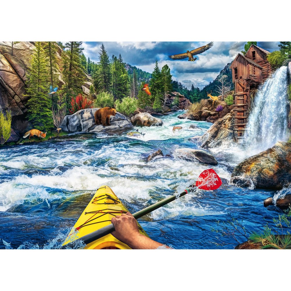 Ravensburger Wanderlust - White Water Kayaking (1000pcs)