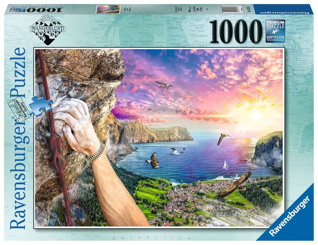 PFG Ravensburger Escalade (1000 pièces) (État : Utilisé - PUZZLES FOR GOOD)