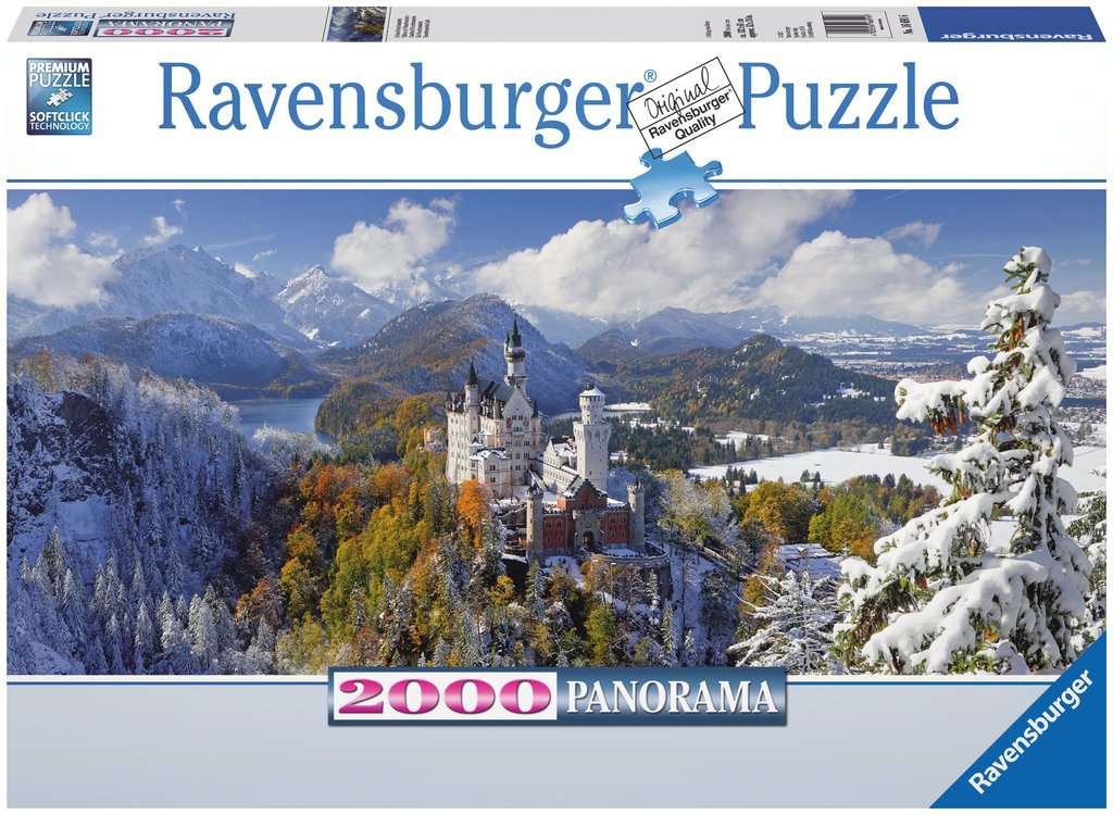 PFG Ravensburger Château de Neuschwanstein (Panoramique) (2000 pièces) (Utilisation - PUZZLES FOR GOOD)