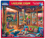 Cabine au bord du lac (1000pcs)