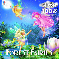 Fairies forestières: fées avec des grenouilles dansantes (100pcs)