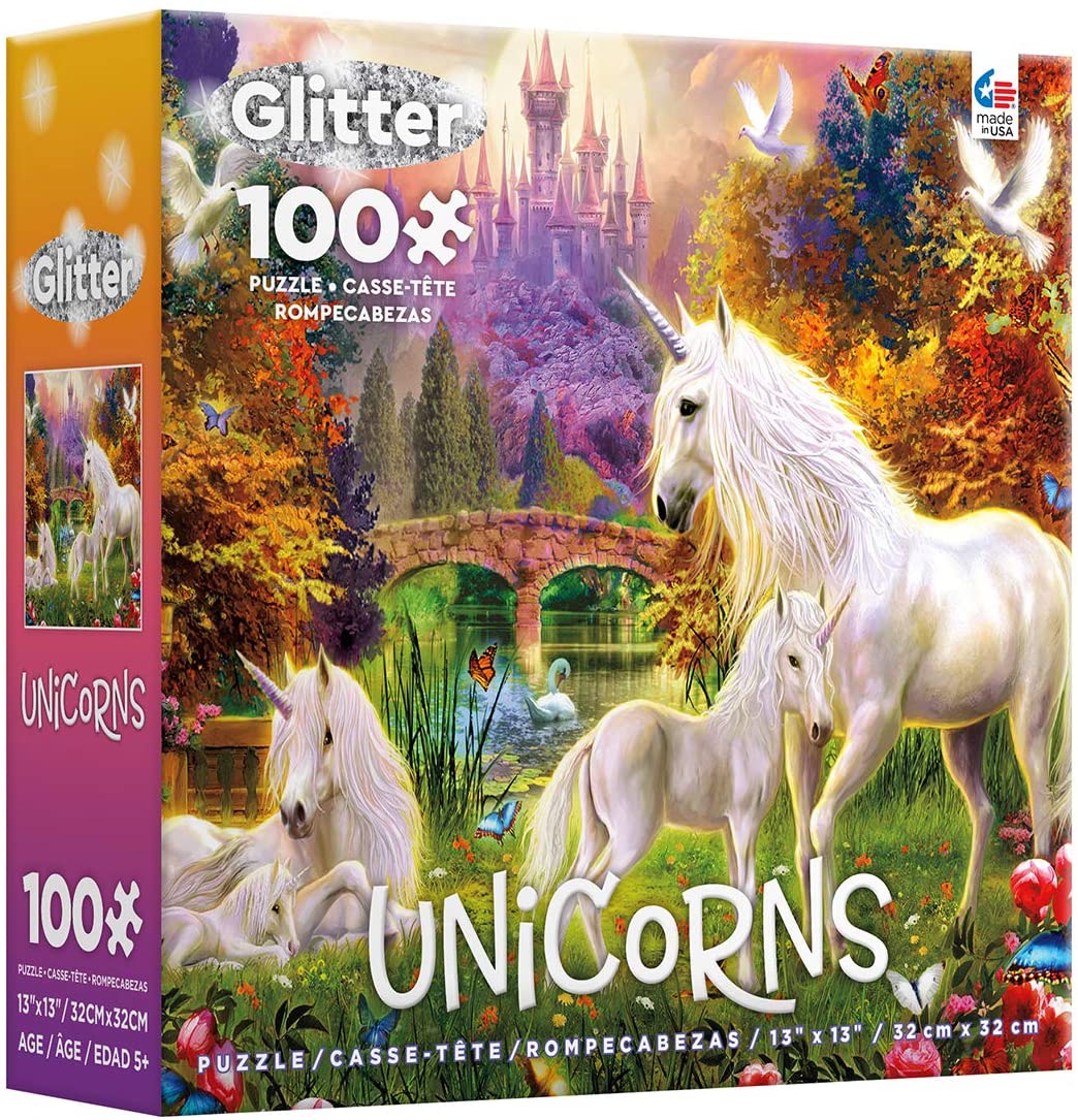Unicorns Glitter- The Castle Unicorns (100pcs)