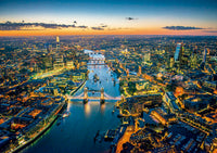 Vue aérienne de Londres