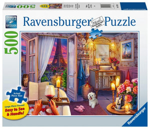 PFG Ravensburger Cozy Bathroom (500 Large) (Usage/Used - PUZZLES FOR GOOD)