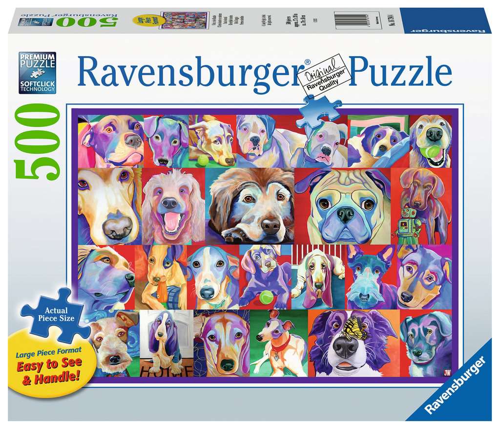 Ravensburger Hello Doggie (500 Large)