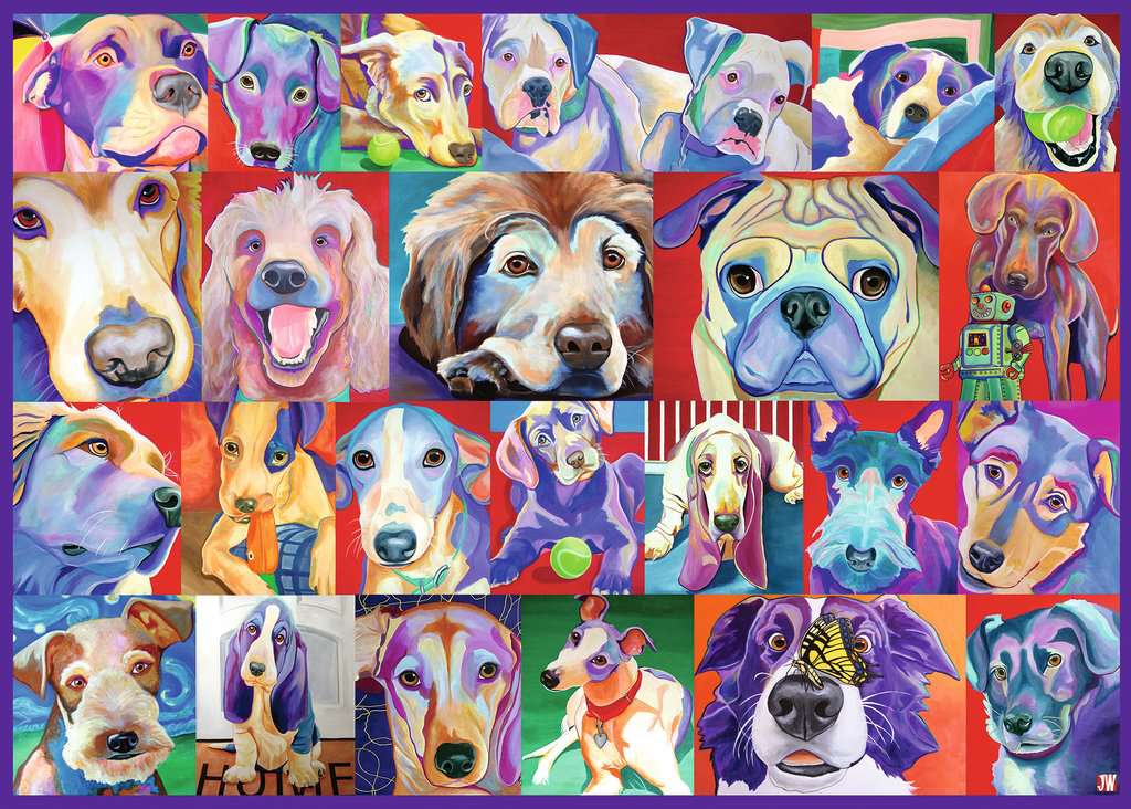 Ravensburger Hello Doggie (500 Large)