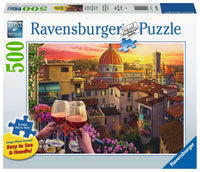 Terrasse à vin confortable des Ravensburger (500 grandes)