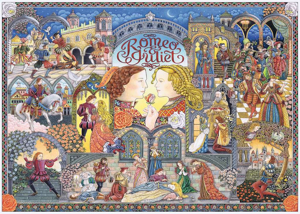 Ravensburger Romeo & Juliet, Peter Church (1000pcs)