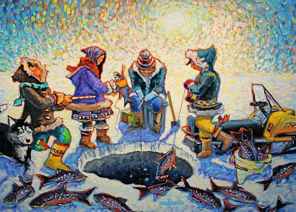 Ravensburger Ice Fishing - Collection canadienne (1000pcs)