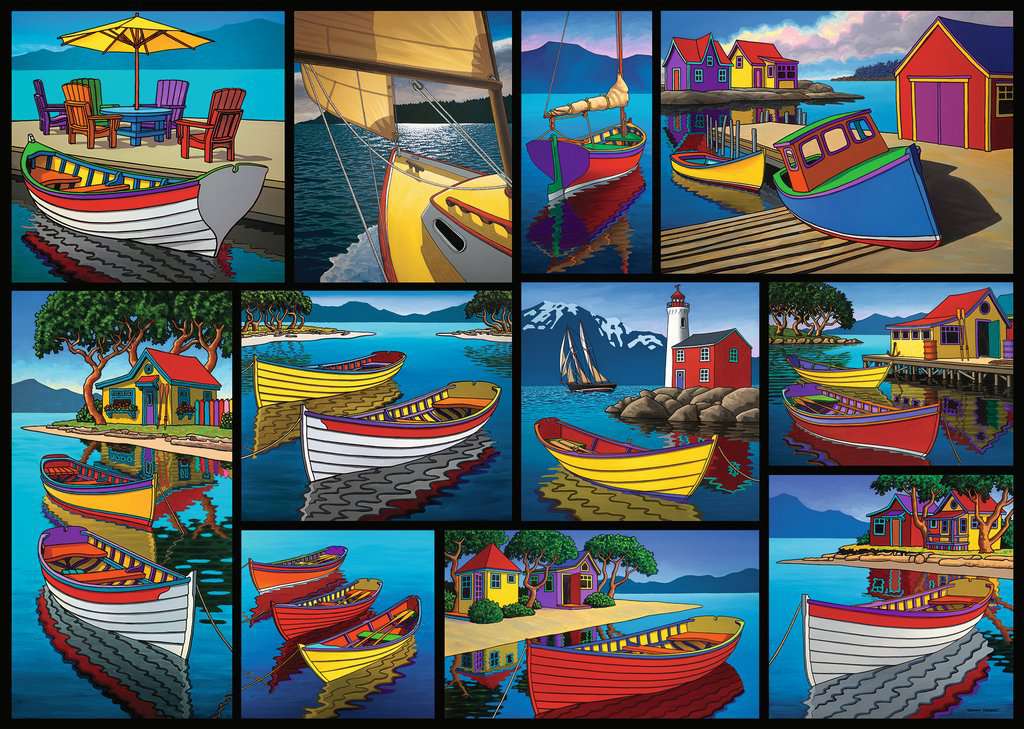 Ravensburger On The Water - Canadian Collection (1000pcs)