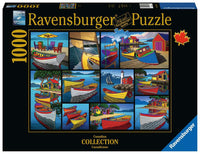 PFG Ravensburger sur l'eau - Collection canadienne (1000pcs) (utilisation / utilisée - puzzles pour de bon)