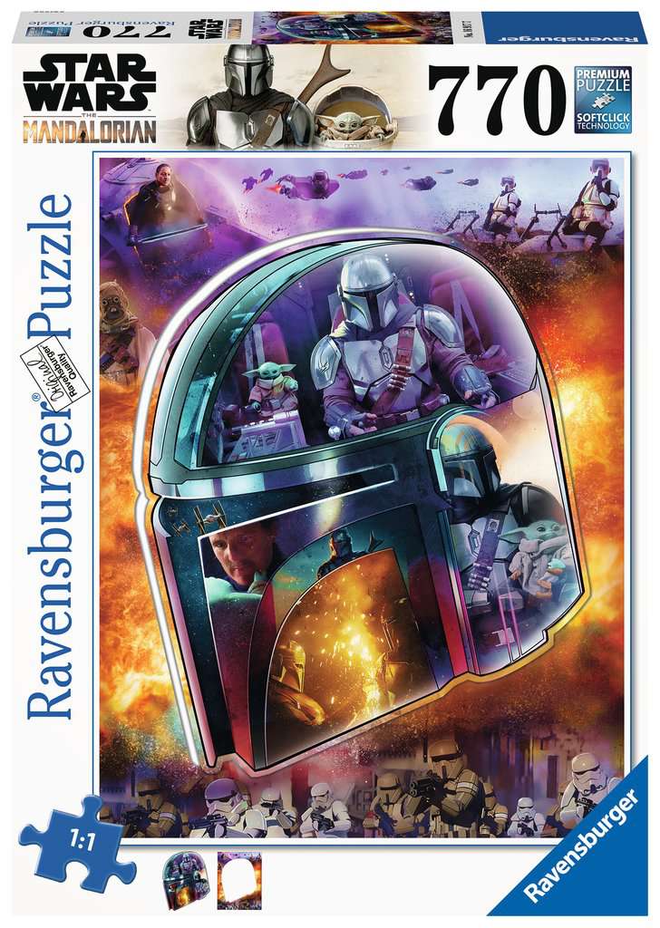 Ravensburger Star Wars - Le casque mandalorien (770 PC)