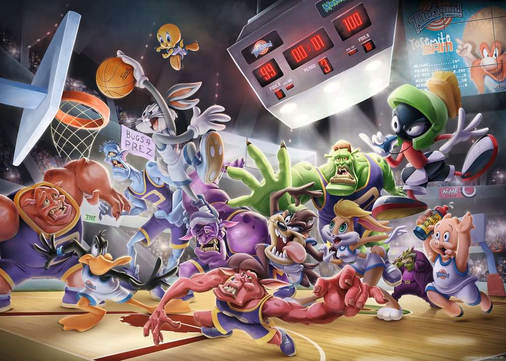Ravensburger Space Jam: Dunk final (1000pcs)