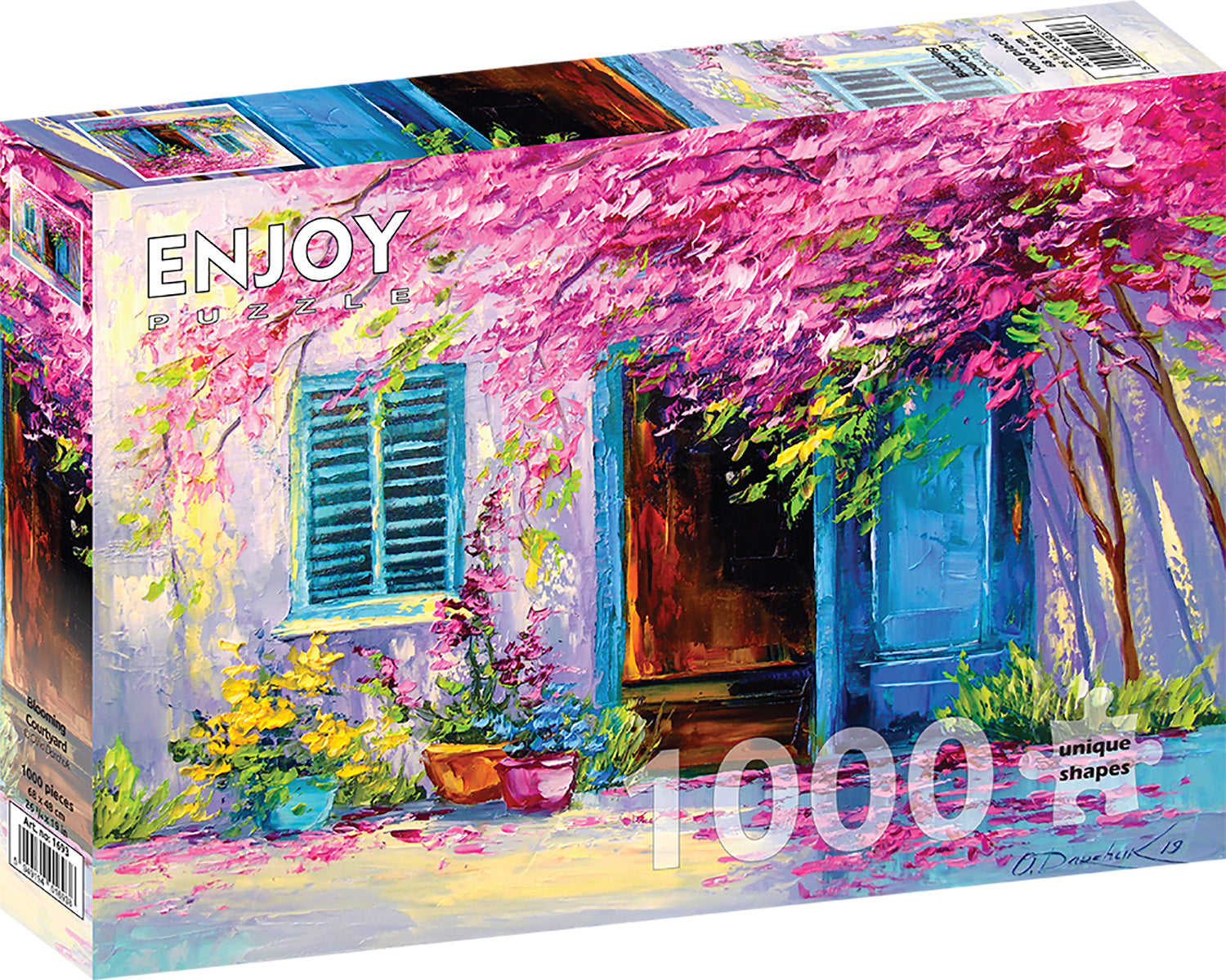 Enjoy- Blooming Courtyard (1000pcs)