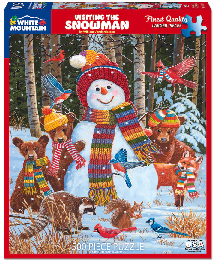Visiter le bonhomme de neige, William Vanderdasson (500pcs)