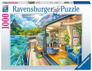 PFG Ravensburger Tropical Island Charter (1000pcs) (Usage/Used - PUZZLES FOR GOOD)