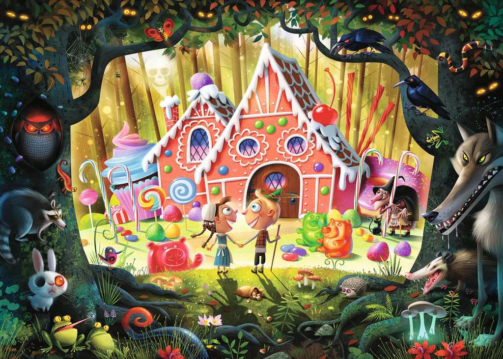 DMG Ravensburger Hansel et Gretel (1000pcs) (boîte endommagée)