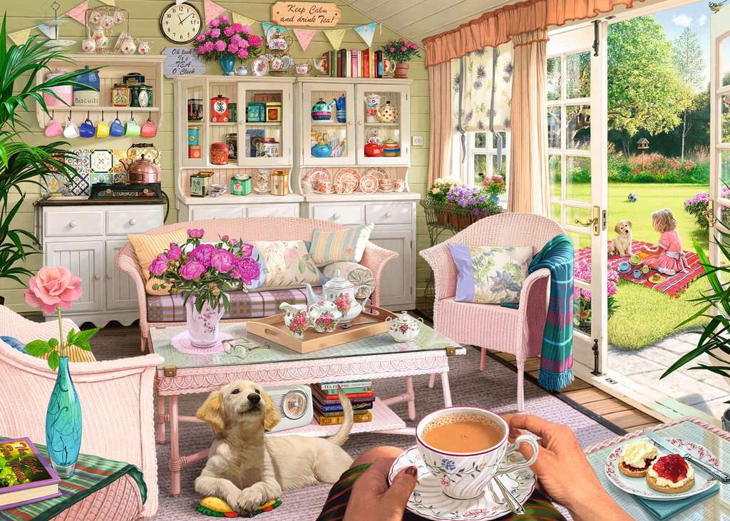 Ravensburger My Haven #9 - The Tea House (1000pcs)