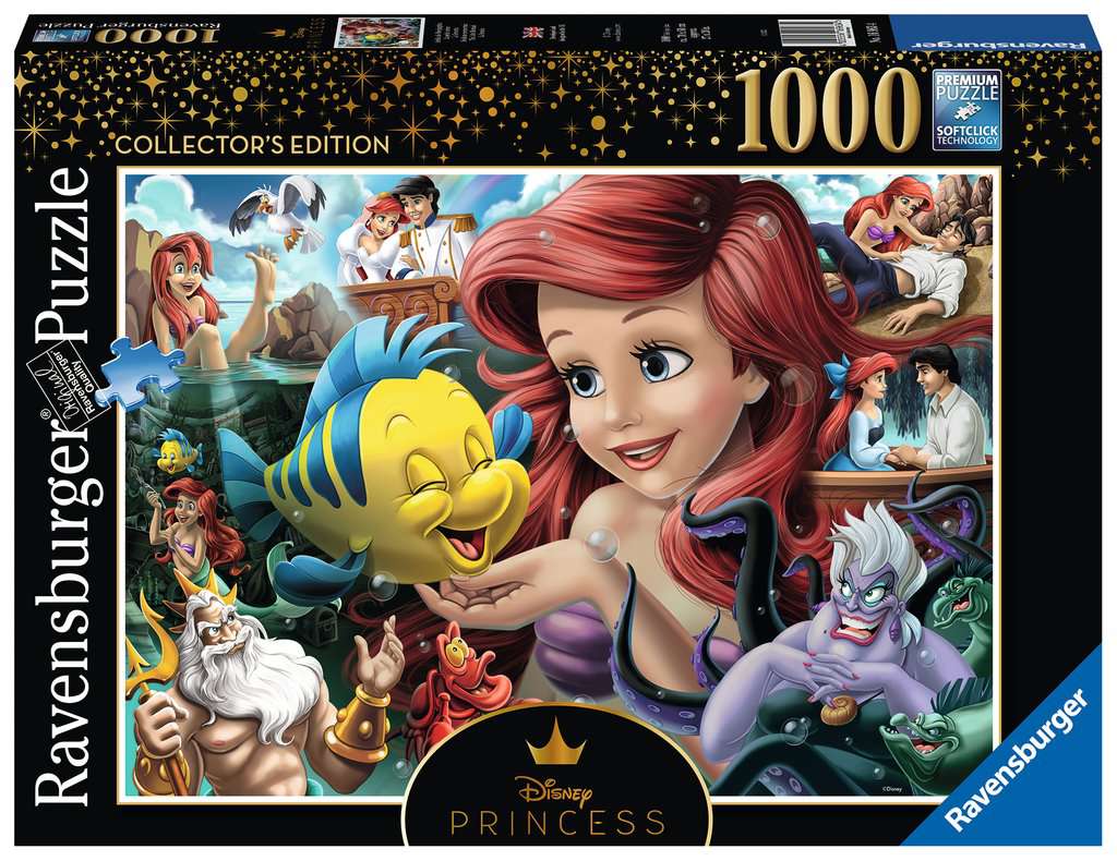 Ravensburger Disney Heroine - Ariel, The Little Mermaid - Collector's Edition