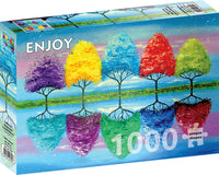 Chaque arbre a sa propre histoire colorée (1000pcs)