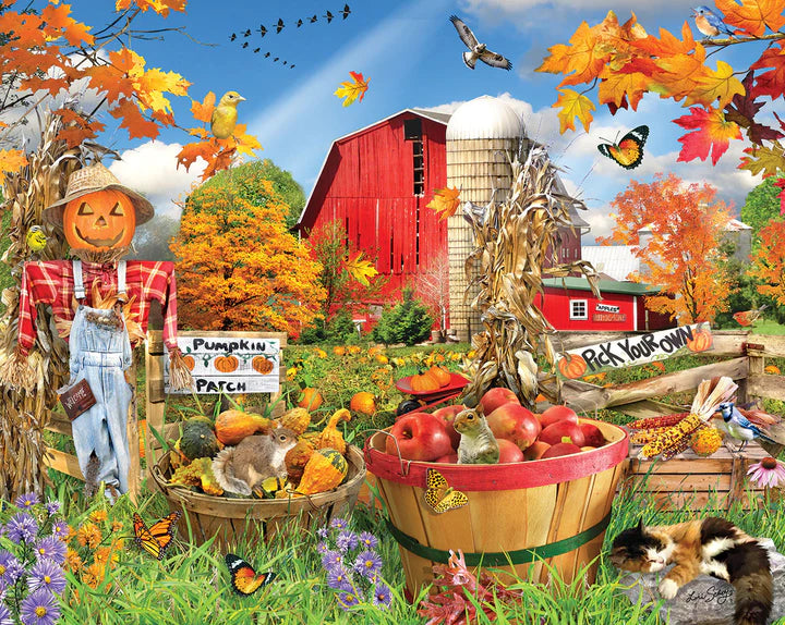 Fall at the Farm, Lori Schory