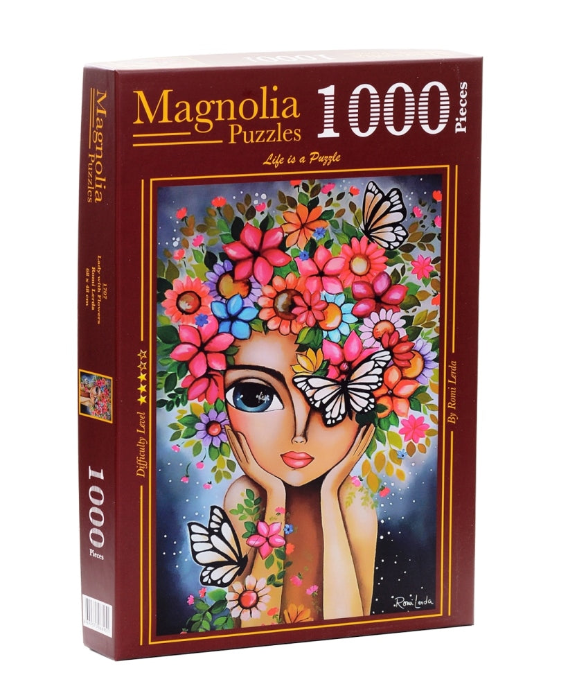 Lady With Flowers - Romi Lerda Special Edition (1000pcs)