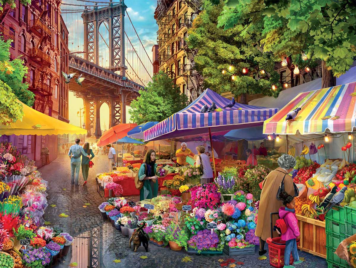 Cities in Color:  Brooklyn Flower Market