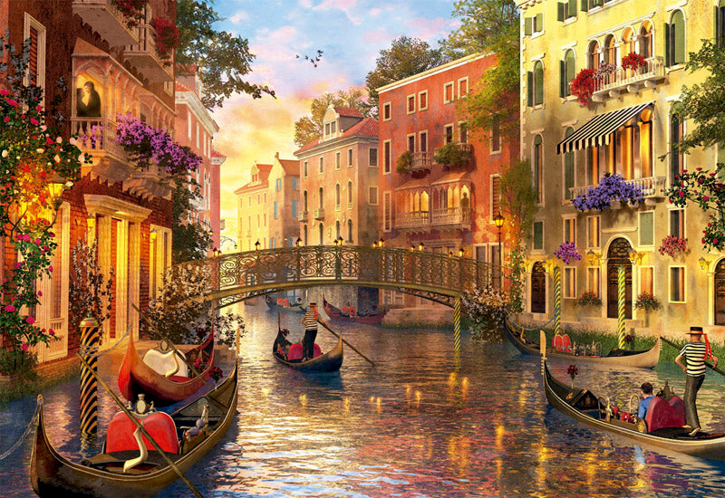 Sunset in Venice, Dominic Davison (1500pcs)