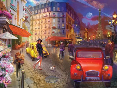 Villes de couleur: une promenade à Paris