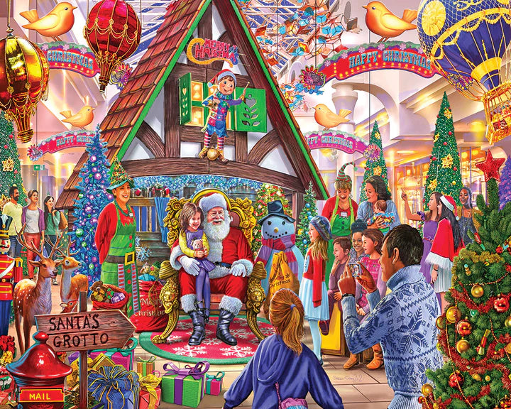 Meeting Santa, Steve Crisp