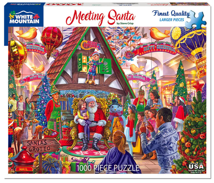 Meeting Santa, Steve Crisp