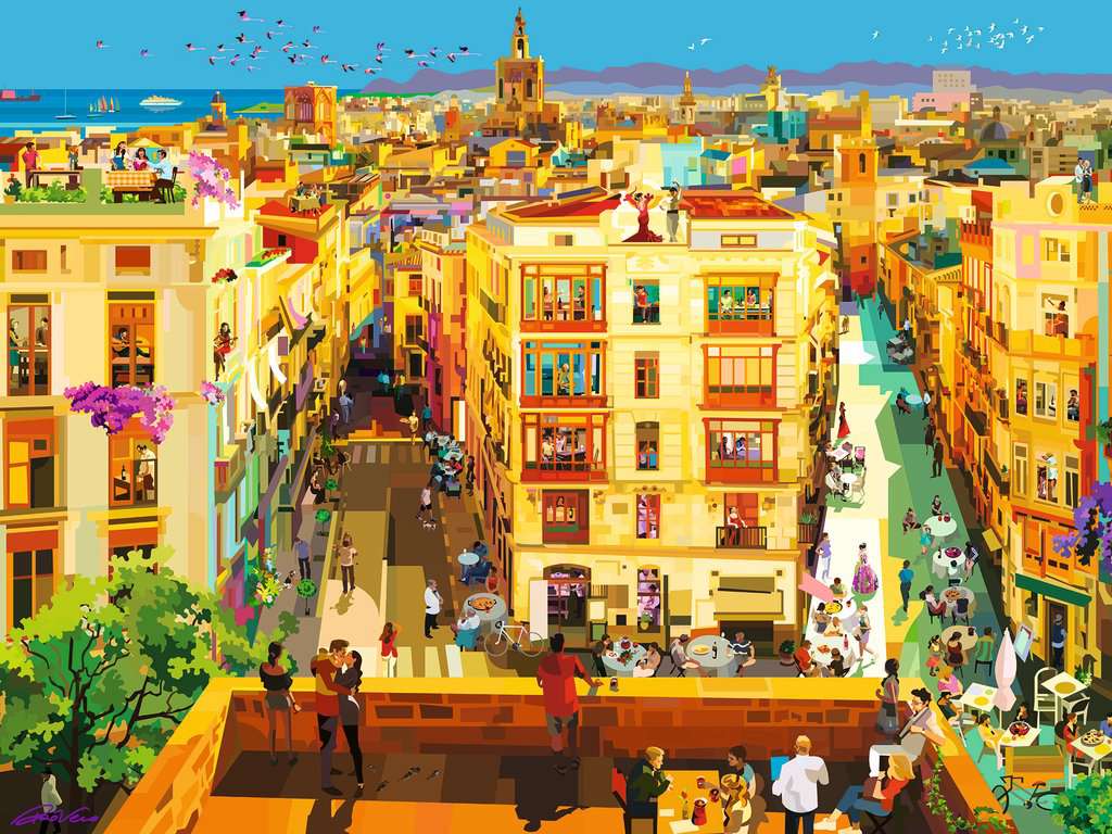 Ravensburger Dining In Valencia (1500pcs)